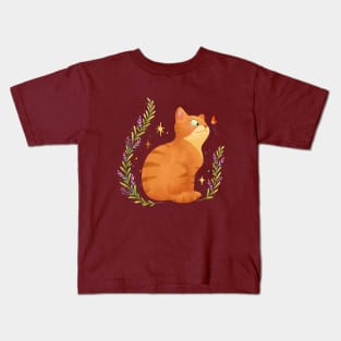 Cat And Summer Kids T-Shirt